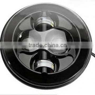 New White Lighting 60w High Low Beam Jeep 7 Inch Led Headlight photo-3