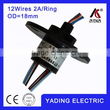 capsule slip ring 018-12 dia.18mm 12wires 2A/Per wires                        
                                                Quality Choice