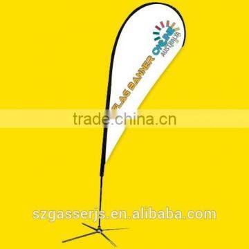 Factory custom trade show banner street banner teardrop flag banner