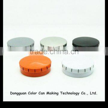 Click-clack Tin Can for Mint Packing
