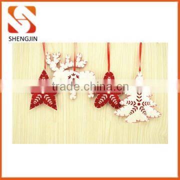 SJ-L6124 Handmade Christmas tree felt decoration hanging ornaments