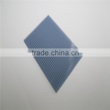 polycarbonate sun sheet;transparent polycarbonate hollow sheet