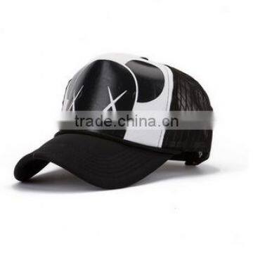 custom your own design digital printed logo trucker cap 5 panel foam mesh trucker cap/hat wholesale