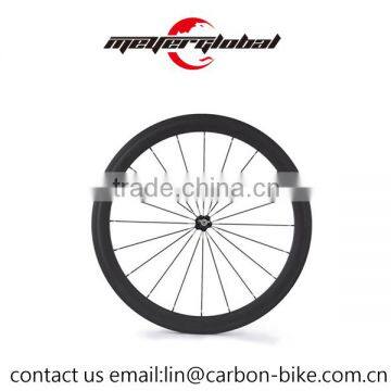 OEM Ultra Light New Designed Carbon Tubular Wheelset 700c Chinese Carbon Tubular 50mm Wheels With Novatec A271 Hub photo-3