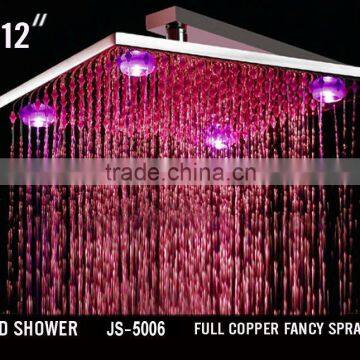 LED shower head