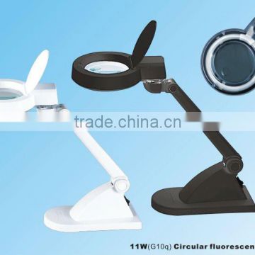 Skin Analyser Led Magnifier Lamp/magnifying Lamp Skin Checking With Stand/contracted Type Magnifying Lamp Adjustable