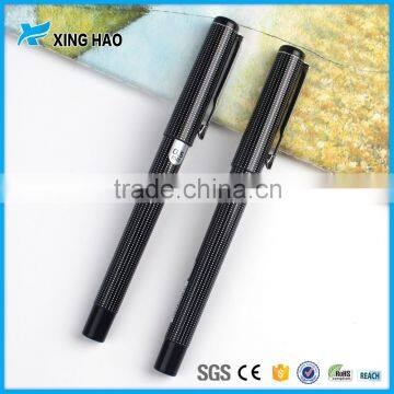 Customized black gel pen suppliers for logo printed for promotion