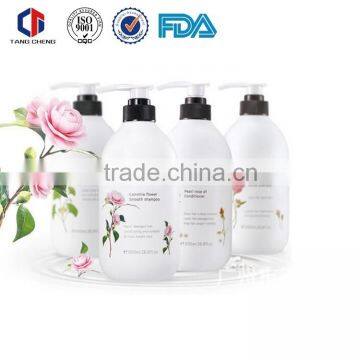 OEM 800ml Flower Smooth Hair Shampoo With Pump