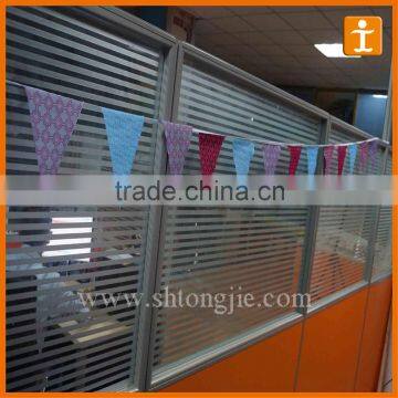 Fabric Triangle Flag Bunting ,Home and office decorative flags on string