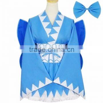 Japanese Kagerou Project Cirno girls Halloween Anime cosplay Costume