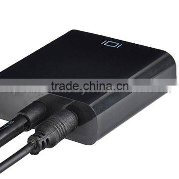 H-D-M-I Male To VGA With Audio HD Video Cable Converter Adapter For PC photo-6