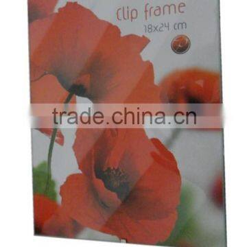 Good Quality Clip Frame Glass Frameless Photo Frame photo-3