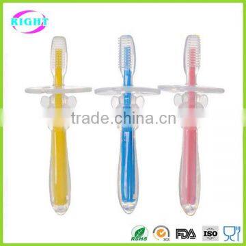 Silicone kids novelty toothbrush