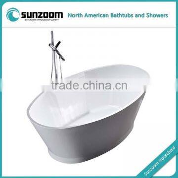 SUNZOOM round whirlpool bathtub,portable small bathtub,mini bathtub china wholesale