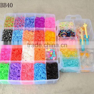 Hot Selling Big Rubbe Bands Boxes Three Layers Rubber Rubber Bands Kits