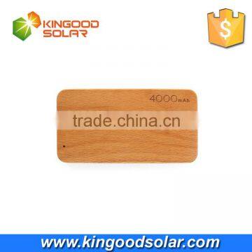 2016 Newest Portable 4000mah Wooden Rohs Power Bank Charger photo-6
