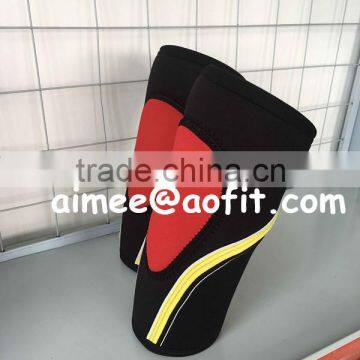 Customized 7mm / 5cm compression knee sleeve