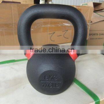 Black Powder Coat iron kettlebell