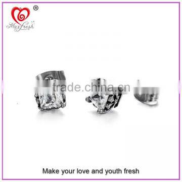 316L Stainless Steel Earrings Fancy Earring Stud Wholesale Tiny Cool Latest Fashion Women Stainless Steel Earring 2015 photo-2