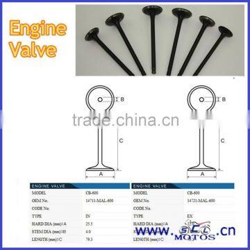 SCL-2013040177 OEM Quality Low Price Motorcycle Intake Exhaust Valve