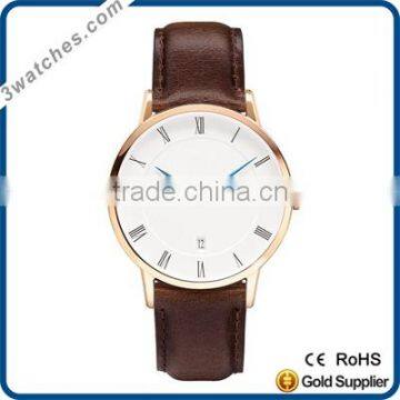Quartz Watch Wirst Watch Fashion Watch Genuine Leather Watch Quartz Watch