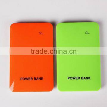 New Products 2016 Colorful Super Slim Power Bank Usb Charger With Touch Switch and Custom Logo Printing photo-2