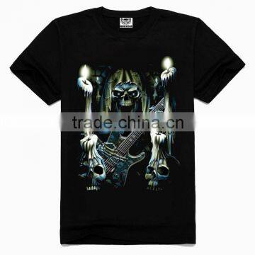 OEM 3d Printing Factory High quality old skull t-shirt, latest shirt designs for women, t-shirt printing machine prices