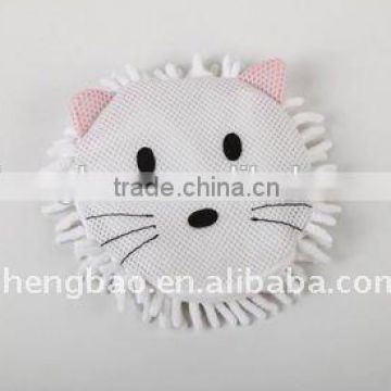 chenille animal head cleaning gloves