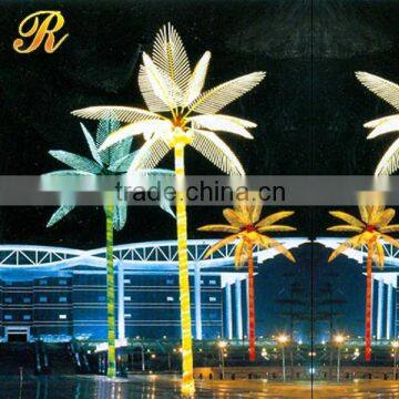 New style outdoor lighted palm tree