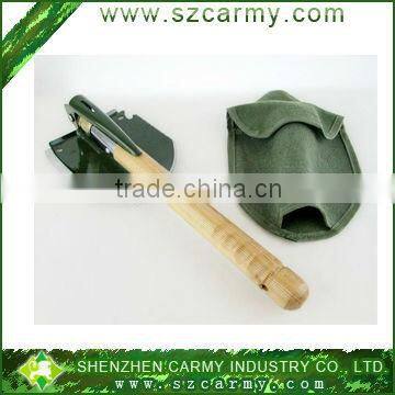 Hot Sale Mini Multi-function Folding Shovel Survival Trowel Dibble Pick Military folding shovel