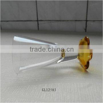 2 oz Short Color Stem Glass Mini Shot Glass photo-4