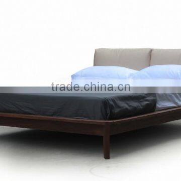 Chinese style eather soft bed (A-B39)