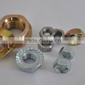 Chian handan fastener manufacturer zinc plated hex nut