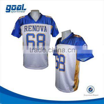 Custom blank china supplier american football jerseys china