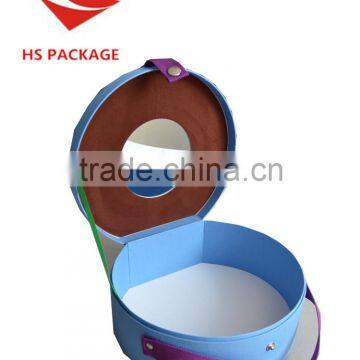 paper cosmetic container with mirror