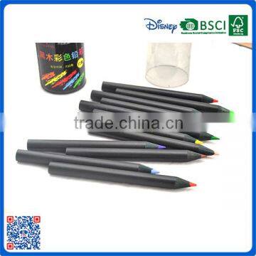3.5' New Factory Black Wooden Color Pencil in Tube Sets for Promotion Gifts photo-2