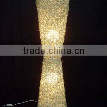 Modern Coffee Rattan Floor Lamp/light photo-5