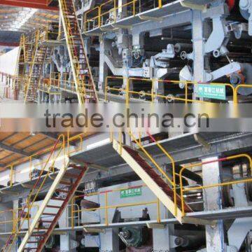 Jumbo press section for paper machine