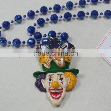 Mardi Gras Beads Necklace Globe MOT Beads Plastic Beads