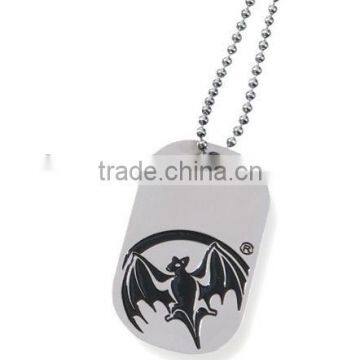 Custom logo metal pet tag