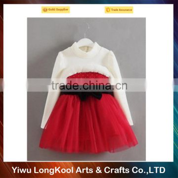 2016 New arrival factory direct sale pretty girls party dresses fashion kids tutu dress