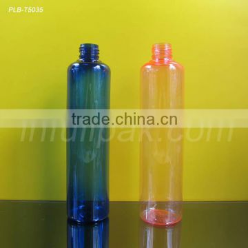 300ml/10oz Blue Boston Round Plastic PET Bottle