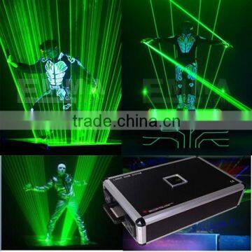 professional 3W/4W/5W Professional single green laserman show system dj laser man