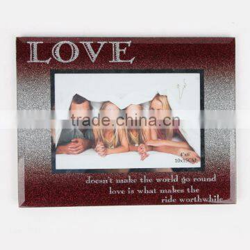 love family design photo frames glass