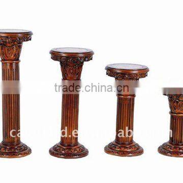 Church carved Pedestal Flower Stand