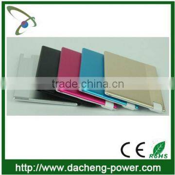 1500mah name card mi power bank for Iphone6/blackberry