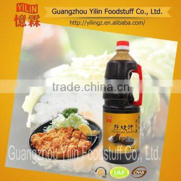 1.8L teriyaki sauce manufacture china with oem servie high quality product