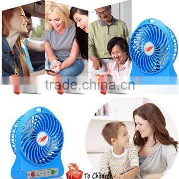 rechargeable Portable mini Fan with battery for Travelling & Camping Gifts