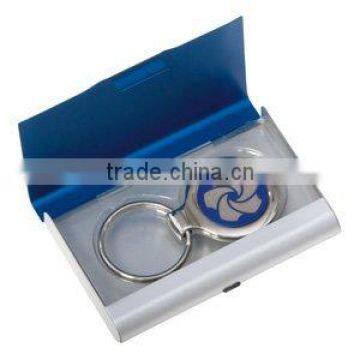 Promotion Desk&Office gift,Promotional Business Card Holders,Business Card Holder with Keyring