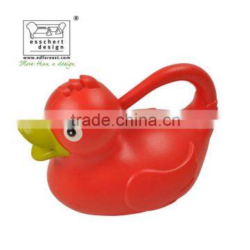 designer plastic duck shape animal watering cans 1.8L